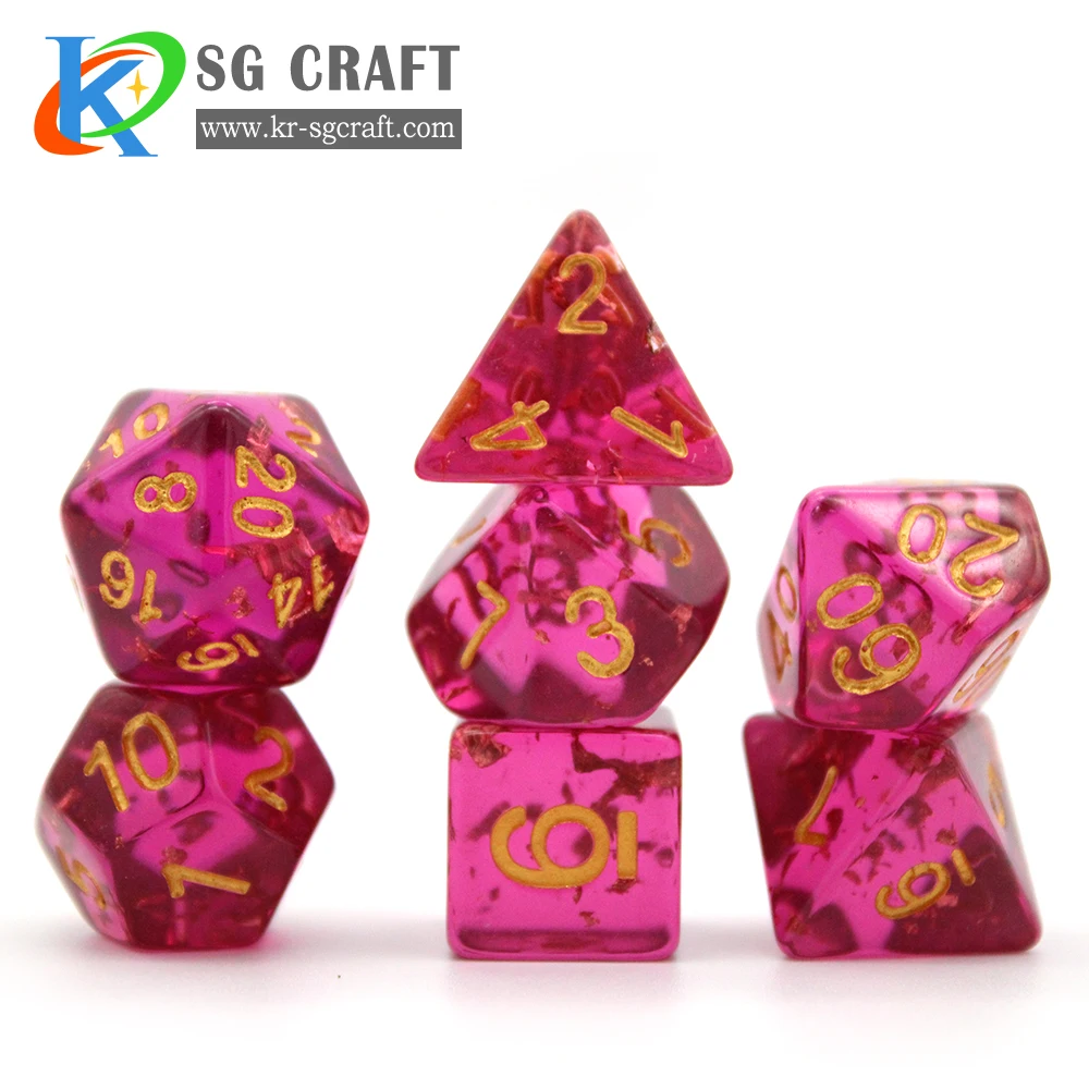Factory Price Custom Colored Polyhedral Resin Plastic Acrylic Color Mixed Frozen Bulk Colored 16Mm 5000 Dice