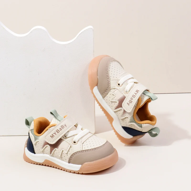 High Quality 2025 Spring Autumn Style Casual Kid Shoes Toddler Walking Shoe Boys and  Girls 1-3 Years details