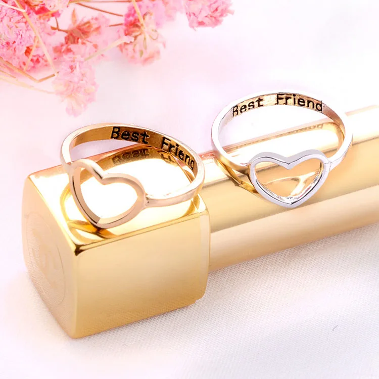 cheap best friend rings for 2