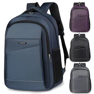 Waterproof Men's Laptop Backpack 15.6 Inch  Business Travel Backpack USB Port  Padded Compartment for Work