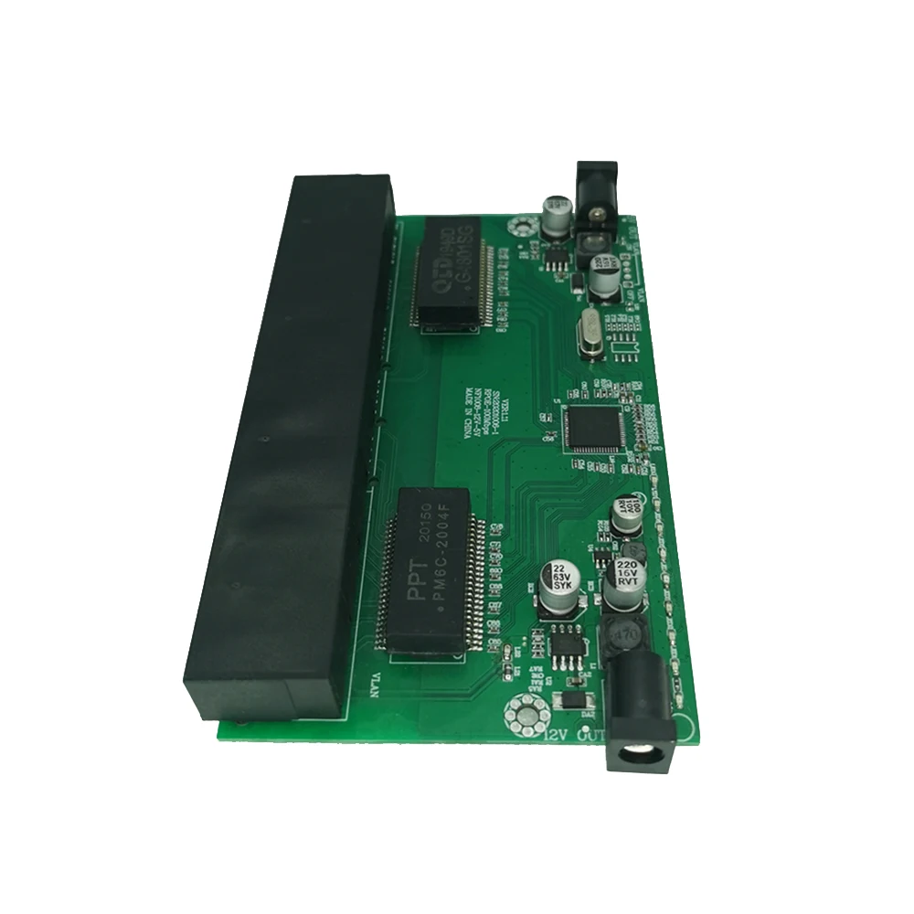 Hot Selling 8 Port 100Mbps Network Module Internet Ethernet Switch Fast Ethernet Industrial POE Switch Gigabit Network Module