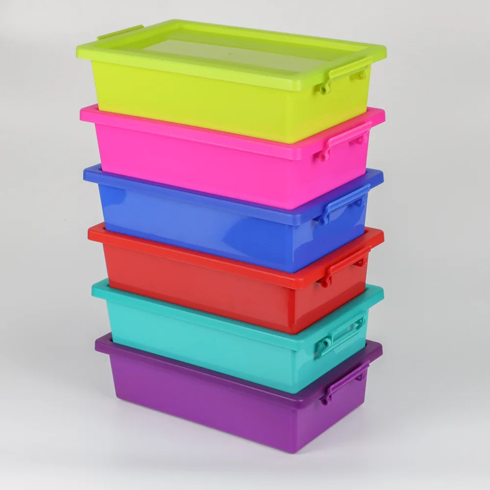 Square Portable Plastic Storage Box With Lid Excellent Quality Pp ...