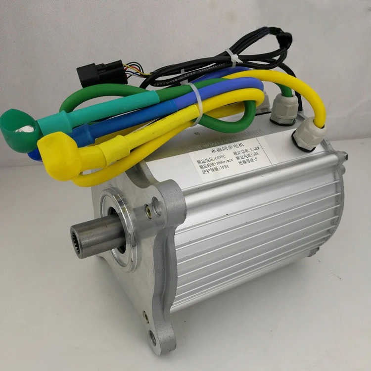 Permanent Magnet Synchronous Motor for Electric Car