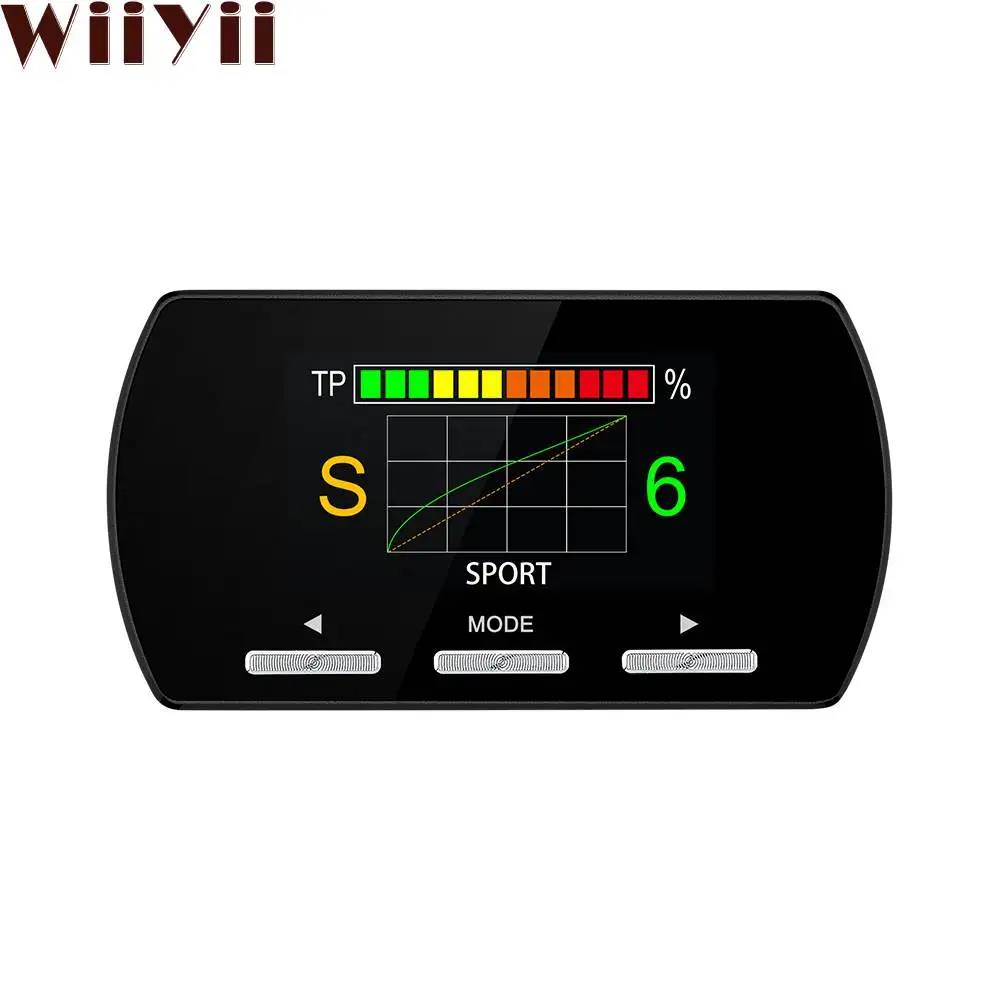 6 Animated Graphics 11 Modes Pedal Accelerator Electronic Throttle Controller Car Performance Aid F2 Speed Booster
