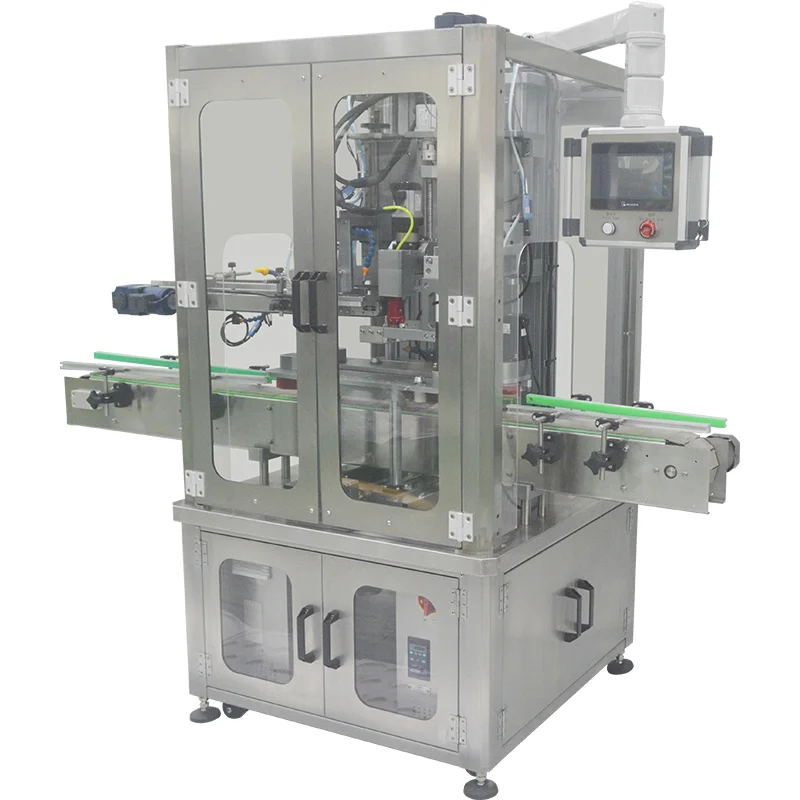 Manufacturer Price Fully Automatic Grab Type Screw Capping Machine Bottle Capping Machine supplier