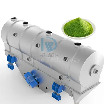 Vibrating Fluidized Bed Dryer Industrial Fluid Bed in Food Industry