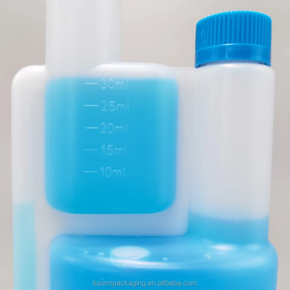 8 Oz HDPE Double Neck Dosing Bottle for Liquid Fertilizer