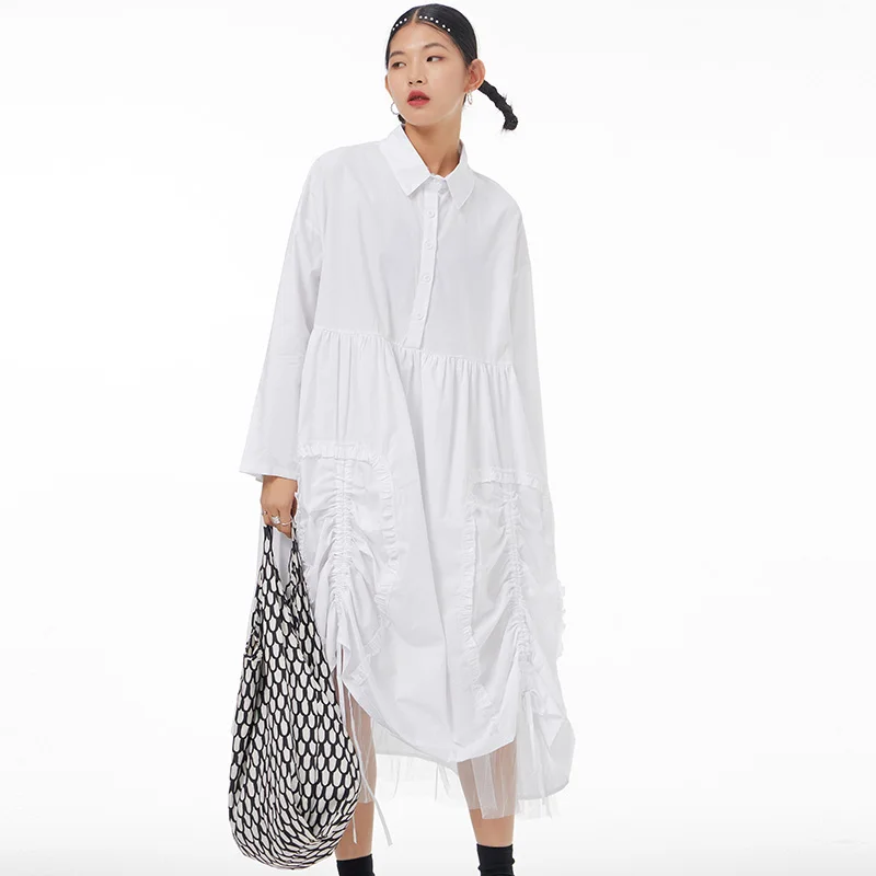 Solid Color Casual Dress 65690 