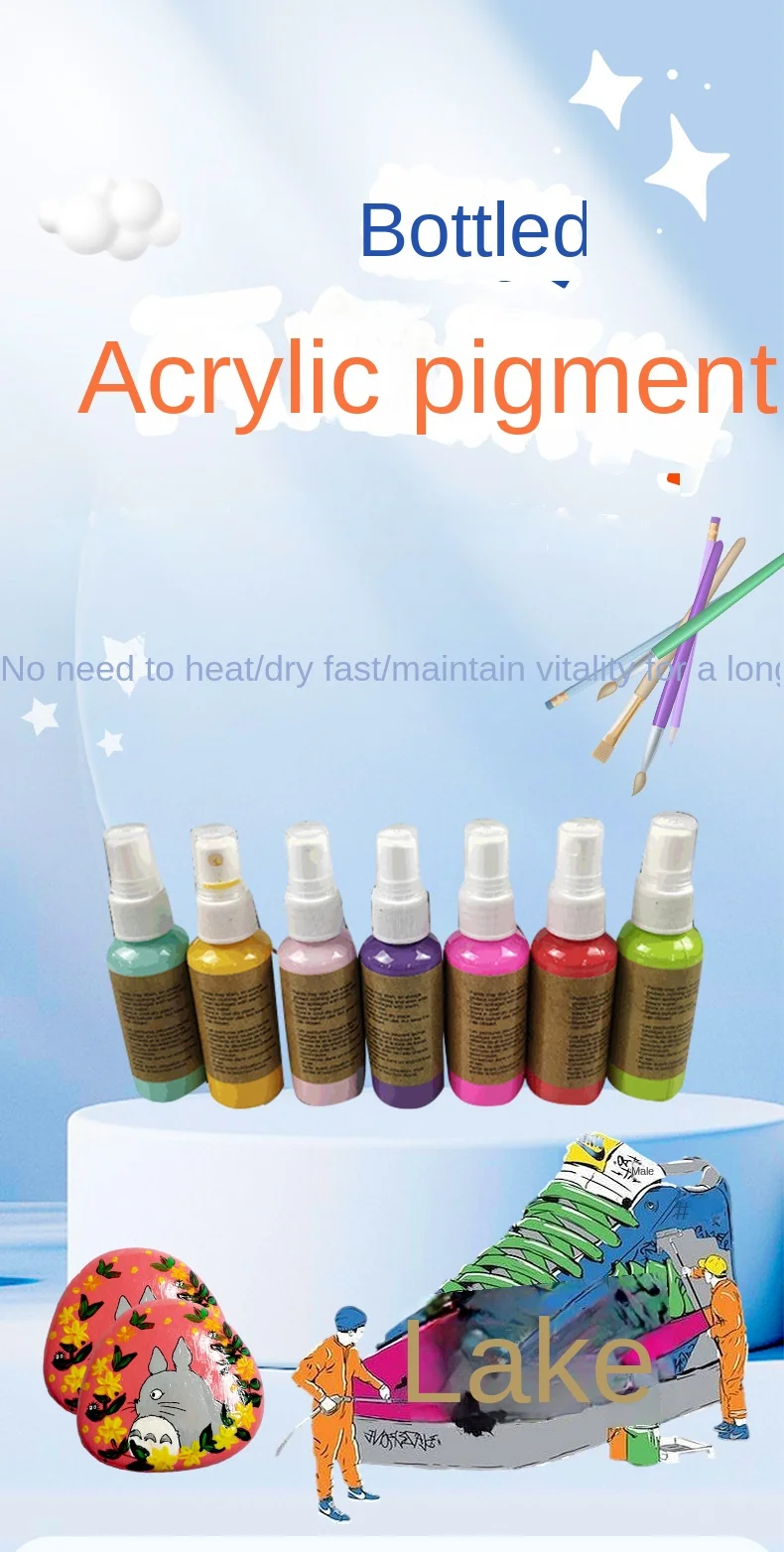 2 Litre Pressed Large Buckets Of Acrylic Paint,Wall Painted Art Paints ...