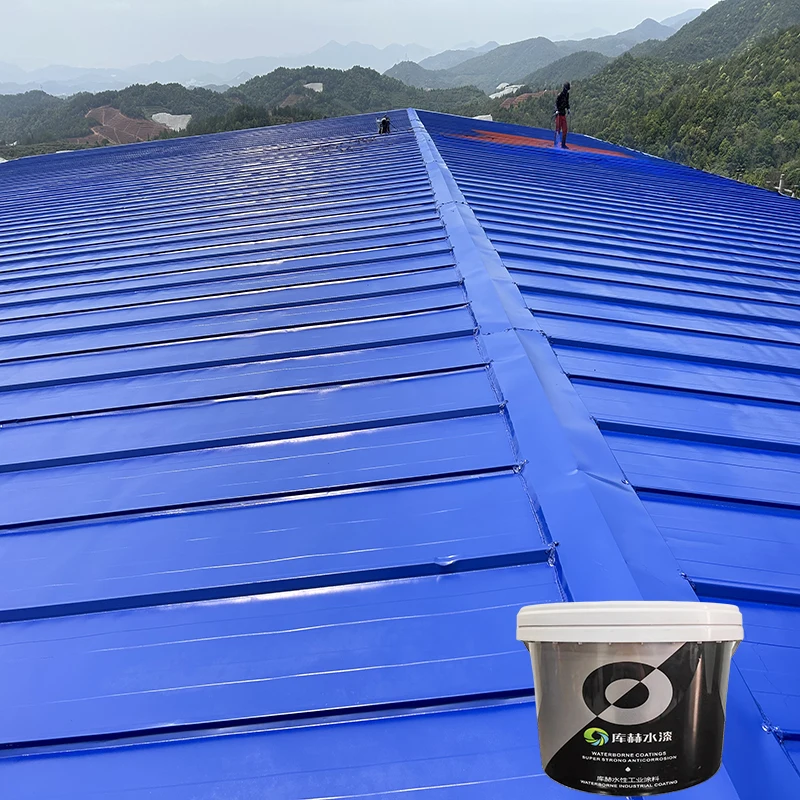 Eco-Friendly Color Steel Tile Metal Roof Paint Special Anti-Rust Waterborne Industrial Varnish for Electrical Insulation