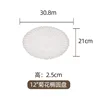 12 pulgadas placa oval 24 unids/caja