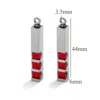 Couleur rouge-argent