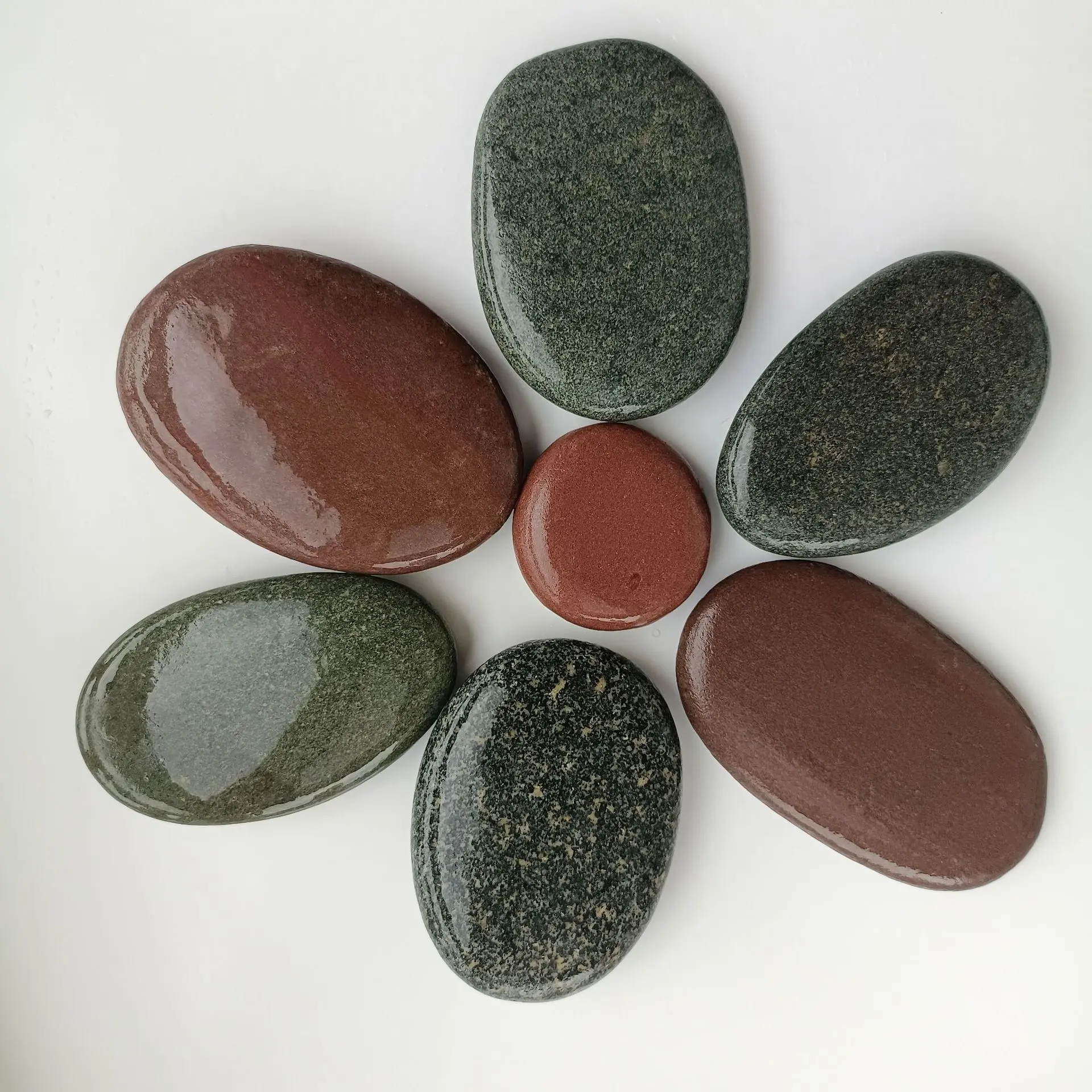 定制各种尺寸的彩绘鹅卵石diy彩绘岩石天然鹅卵石儿童手工艺术绘画