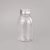 Clear with aluminum lid