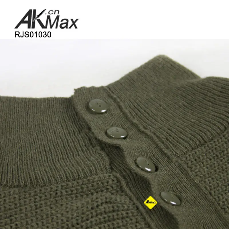 AKmax Custom  Unisex Sweaters With Elbow Patches Wool Pullover Sweater Men's Sweater Pullover
