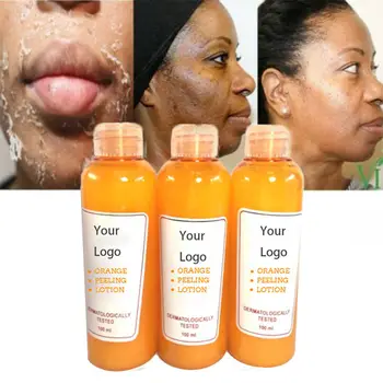Organic Turmeric Orange Black Skin Peeling Lightening Peeling Skin Whitening Cream