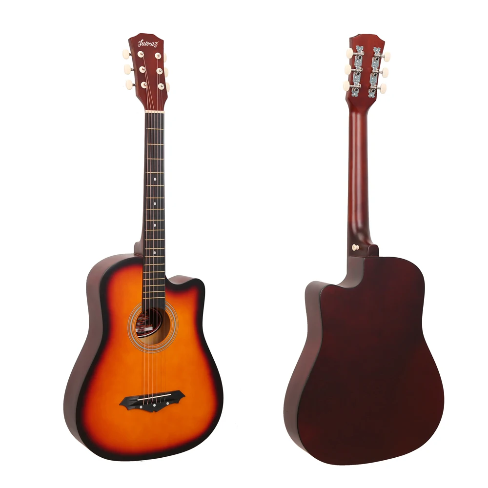 Manufacture Acoustic Guitars China 6 String 38 Inch Acoustic Guitar For