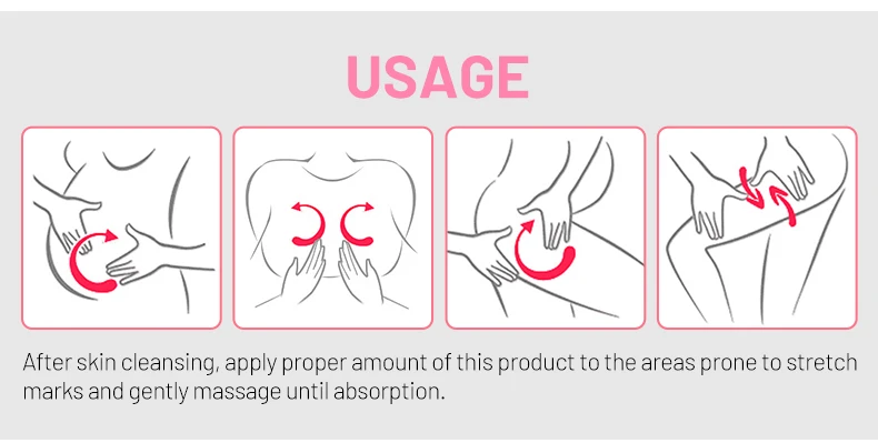 Aichun Beauty Best Anti-Stretch Mark Body Oil Strech Marks Removed and Firming Essential Oil Preventing Reducing Stretch Marks