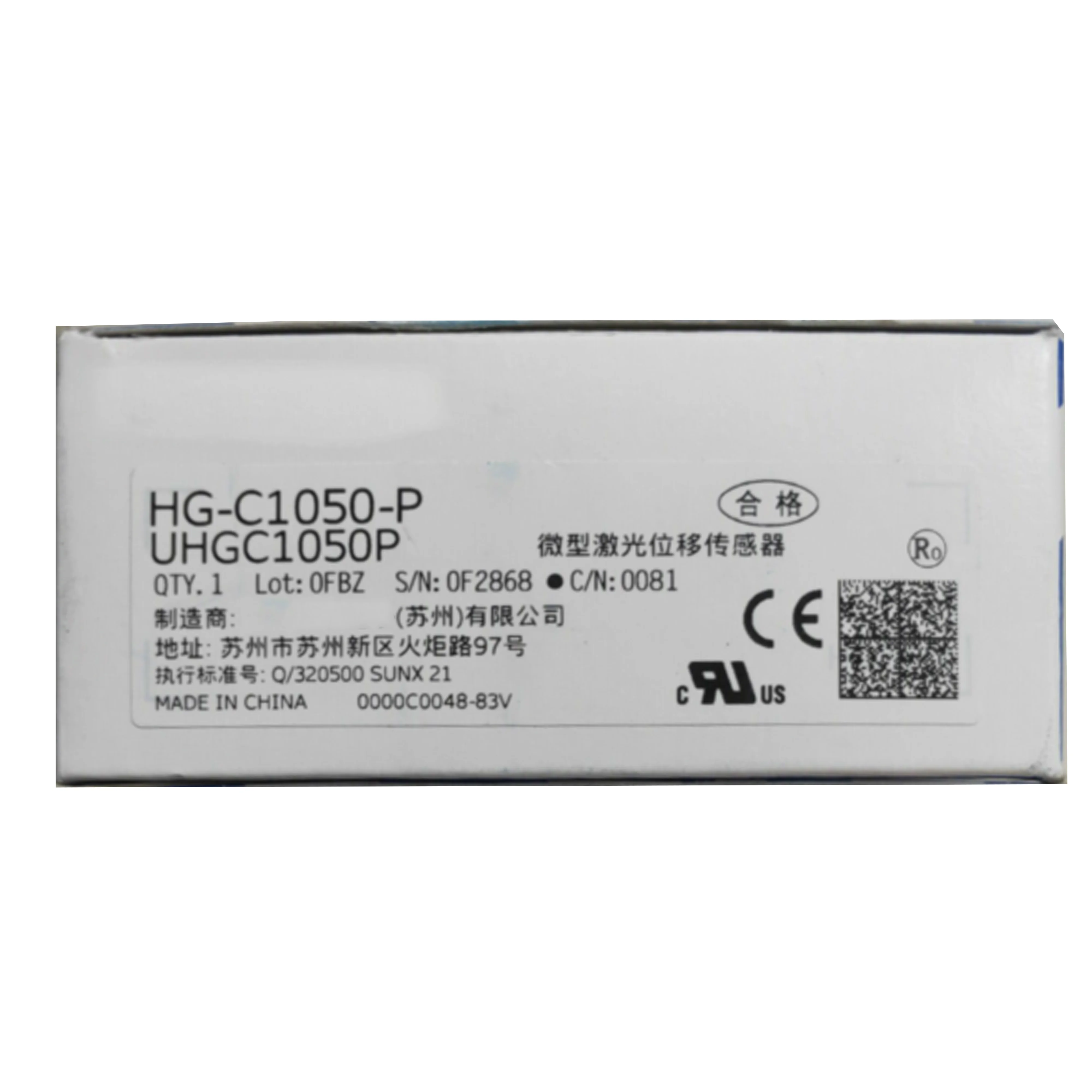 New Original HG‑C1050‑P Laser Displacement Sensor, HG‑C SeriesUsed for high‑precision distance measurement and position detection in industrial automation. It features stable laser sensing, fast response,