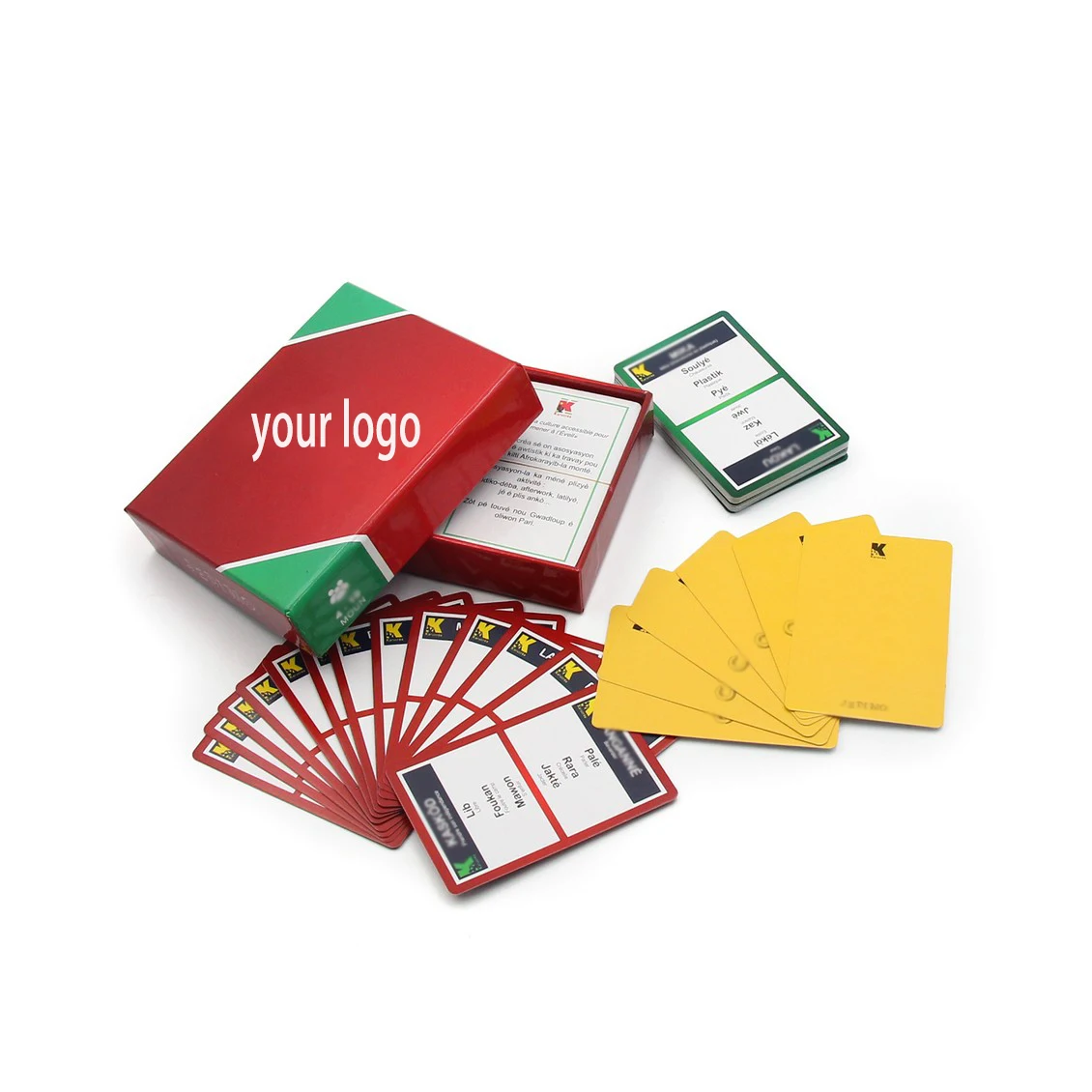 Advertising Affirmation 2024 New Games for Kids Bedroom Commands Card Game Printing Custom