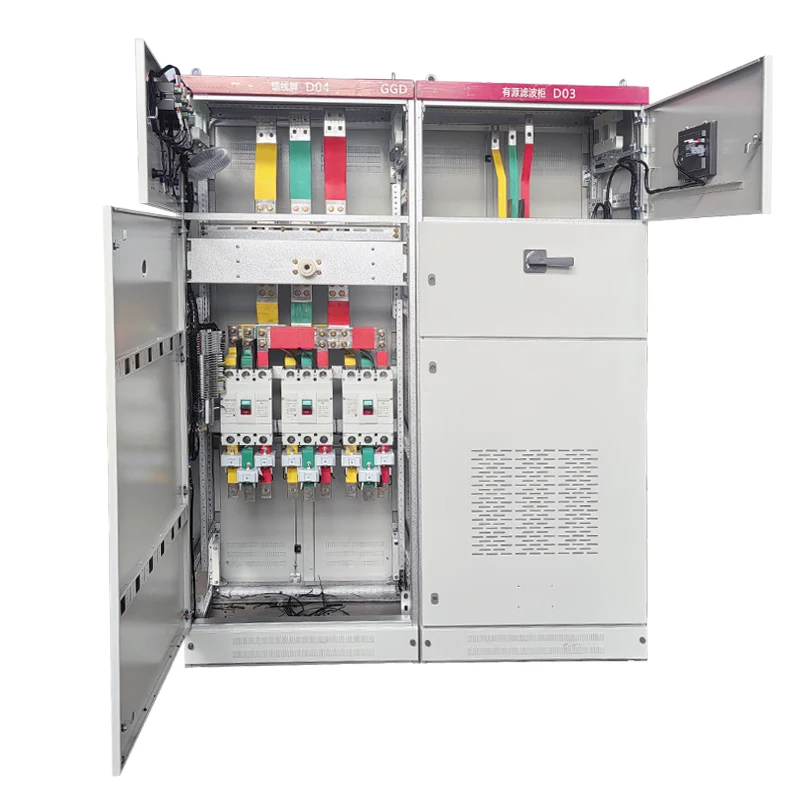 GGJ Low Voltage Complete Distribution Cabinet 50Hz Metal AC Distribution Box AC Low Voltage Distribution Cabinet