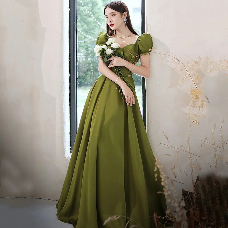 S2057L Bel Canto Stage Forest Style Performance Costumes