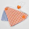 Orange plaid