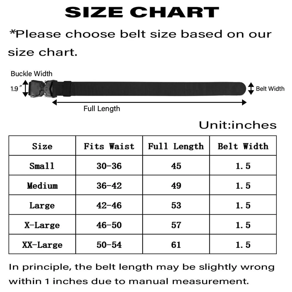 Waterproof Multifunctional Hiking Rigger Nylon Web Work Belt with Heavy Duty Quick Release Buckle Tactical Belt