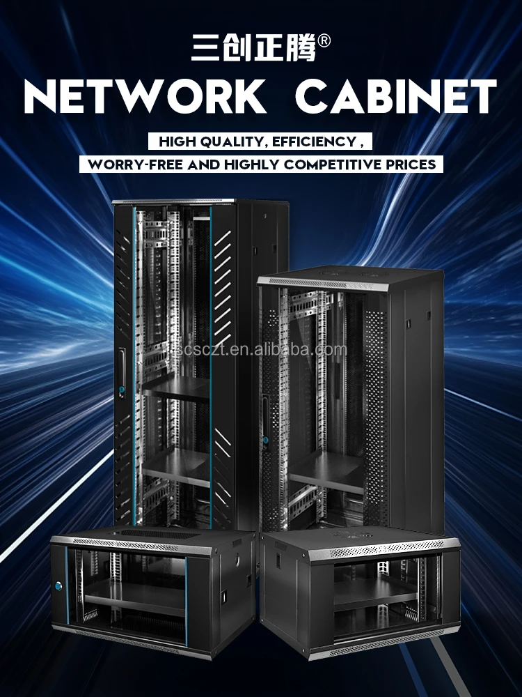 Server Rack 18u/20u 600*600*1000 Floor Standing Network Cabinet For ...
