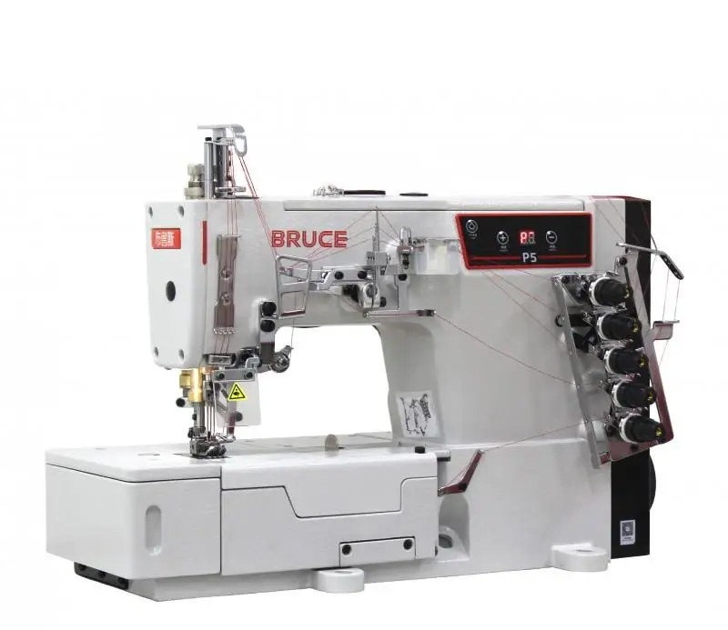 Bruce P5 Flat Lock Sewing Machine Energy Saving Coverstitch Interlock Machines