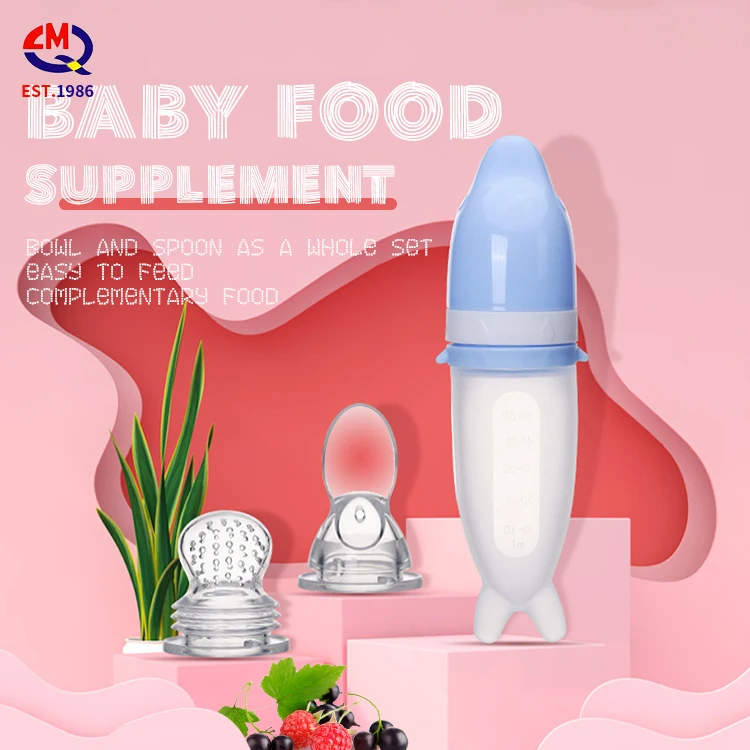 Baby Fruit Vegetable Feeder Nipples Feeding Baby Supplement Bite