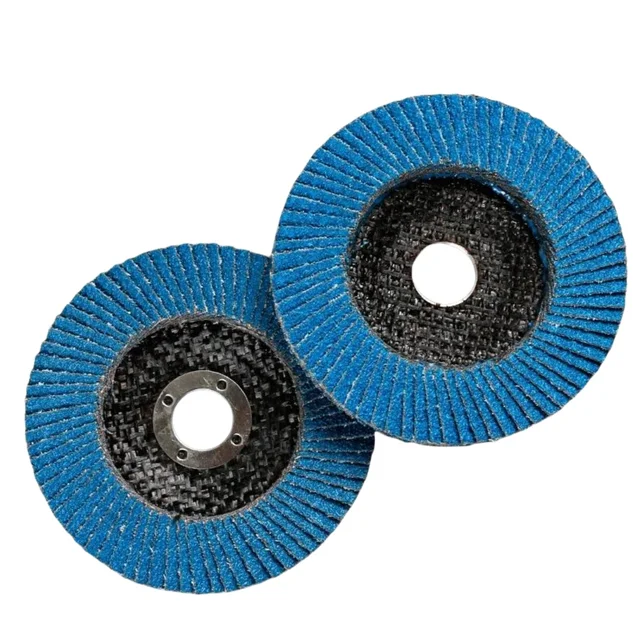 Hot sale flap disc 125x22mm 5inch ceramic red flap wheel grit 40 abrasives wheel for grinding stainless steel