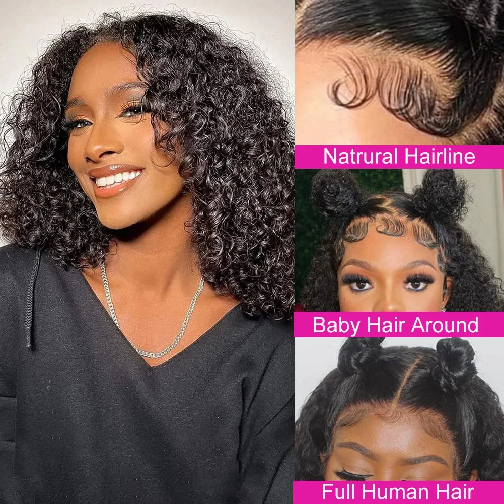 Kurze Bob Lace Front Perücke Aus Echthaar Brasilianisches Haar_voghion.com