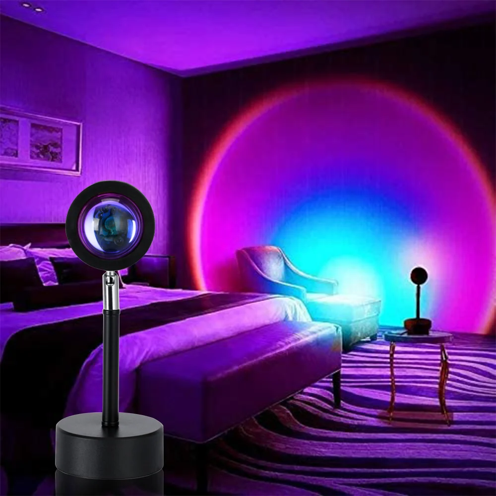 Lampe Glacée à Fibres Optiques Avec Effet Cristaux Lumineux - Veilleuse Color Changing Pour Chambre