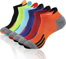 2024  Cushioned Breathable Sports Socks Men Ankle Athletic Socks