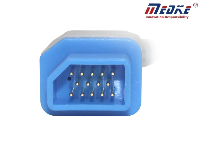 10 ft 14 pin Reusable Adult Finger Clip Nihon Kohden Spo2 Sensor for NHNK3014/BSM-2301