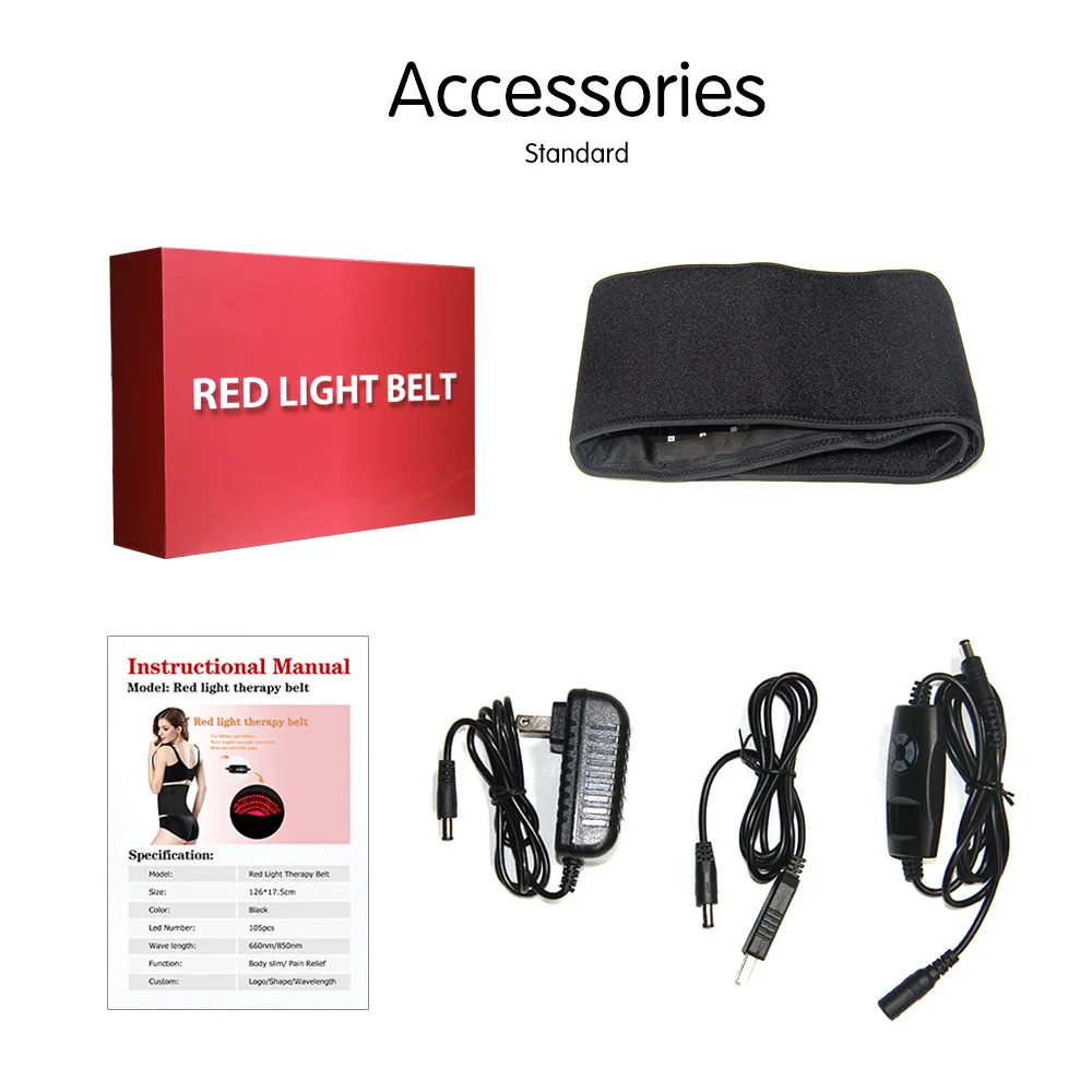 LIG Mega Photon LED Red Light Therapy Fat Weight Loss Slimming Belt Full Body