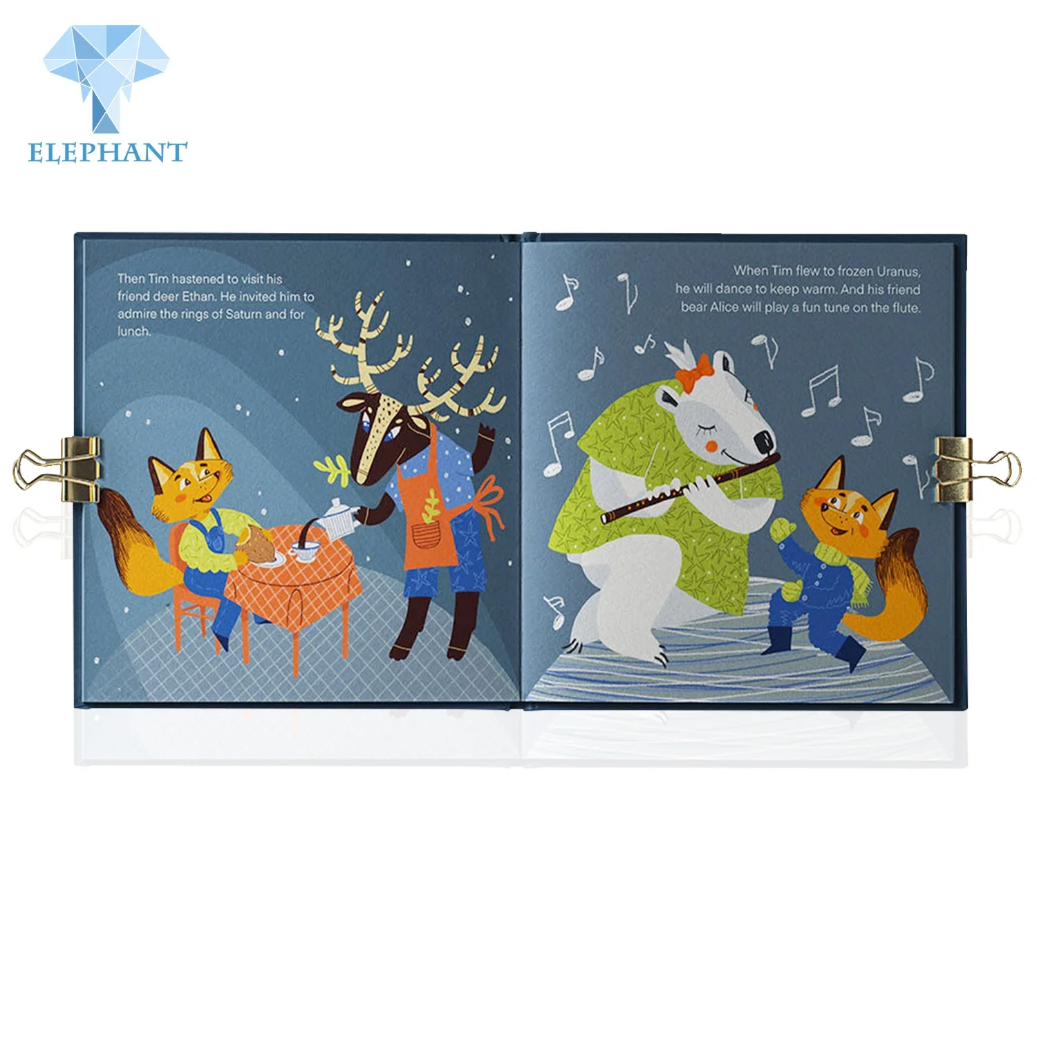 China Manufacturers Custom Printing Services Design Drawing Activity Illustration Fairy Tale Story Colouring Book Covers