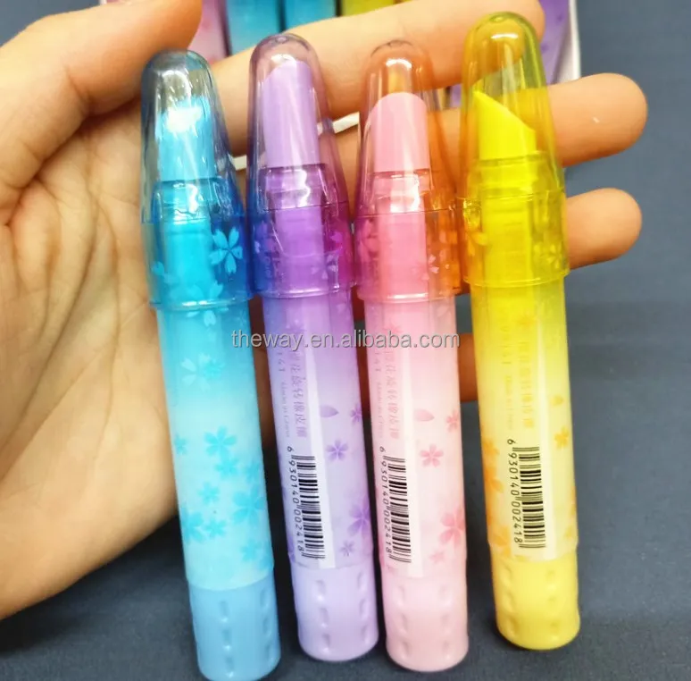 Cute Cartoon Sakura Lipstick Kids' Eraser Buy Lipstick Eraser,Sakura