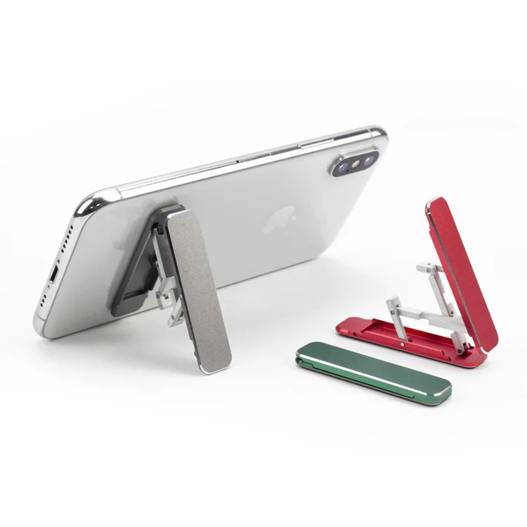 Foldable cell phone stand Strength Adhesive Verstellbarer Halterung metal cell phone stand