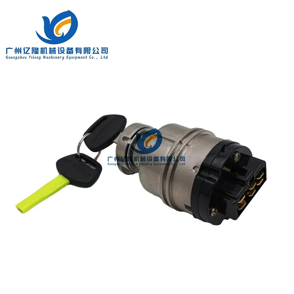 SH Excavator KHR3270 New Key Ignition Switch KHR20050 KHR3078