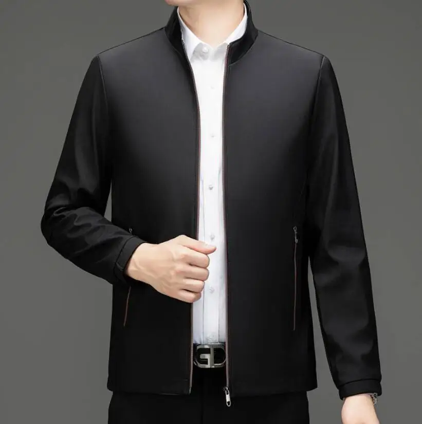 Men's Autumn/winter Coats - Casual, Stand-up Collar Jackets