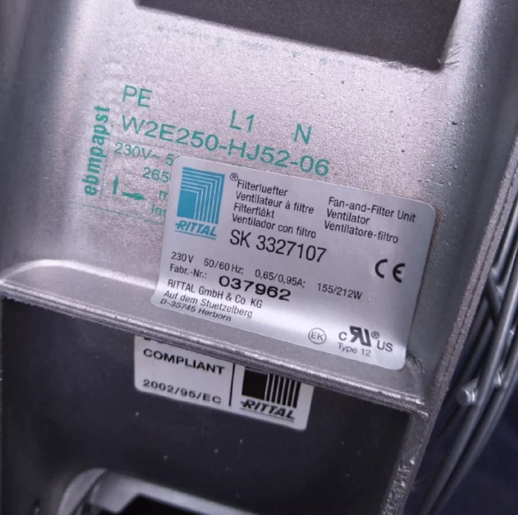 Оригинальный Новый охлаждающий вентилятор SK 3327107 SK3327107 со