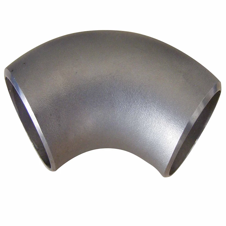Carbon Steel Press Fitting 90 Degree Bend Welded Butt Welded Pipe Elbows
