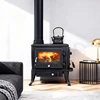 Chimenea individual negra