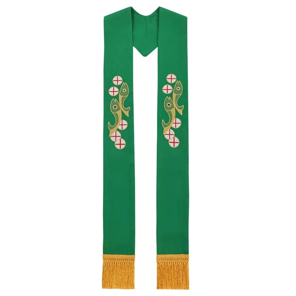 Christian Catholic Priest Stole Church Pastor Clergy Overlay Stole