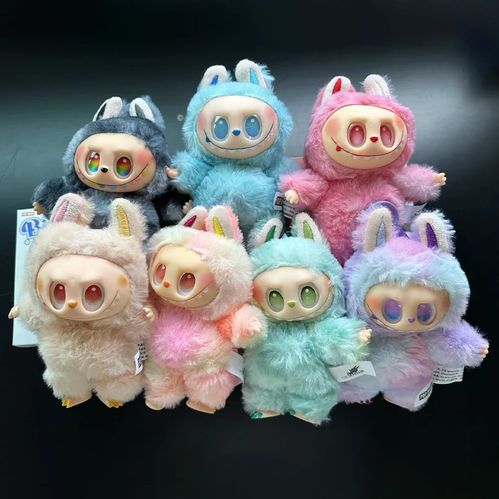 【正規品】ラブブ エナジー LABUBU luck hope loyalty Colorful Labubu Doll Collectible Toy - 1/12 Monster Plush