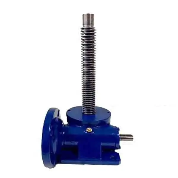 SWL Series Linear Manual Drive Mechanical Bolt Lifter Landing Electric Mandrel Elevator Reducer Worm Gear Lifter Screw Jack