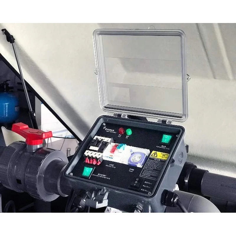Swimming Pool Circulating Water Sand Filter Pool Pump Control Box Manual and Timing Submersible Pump Control Box