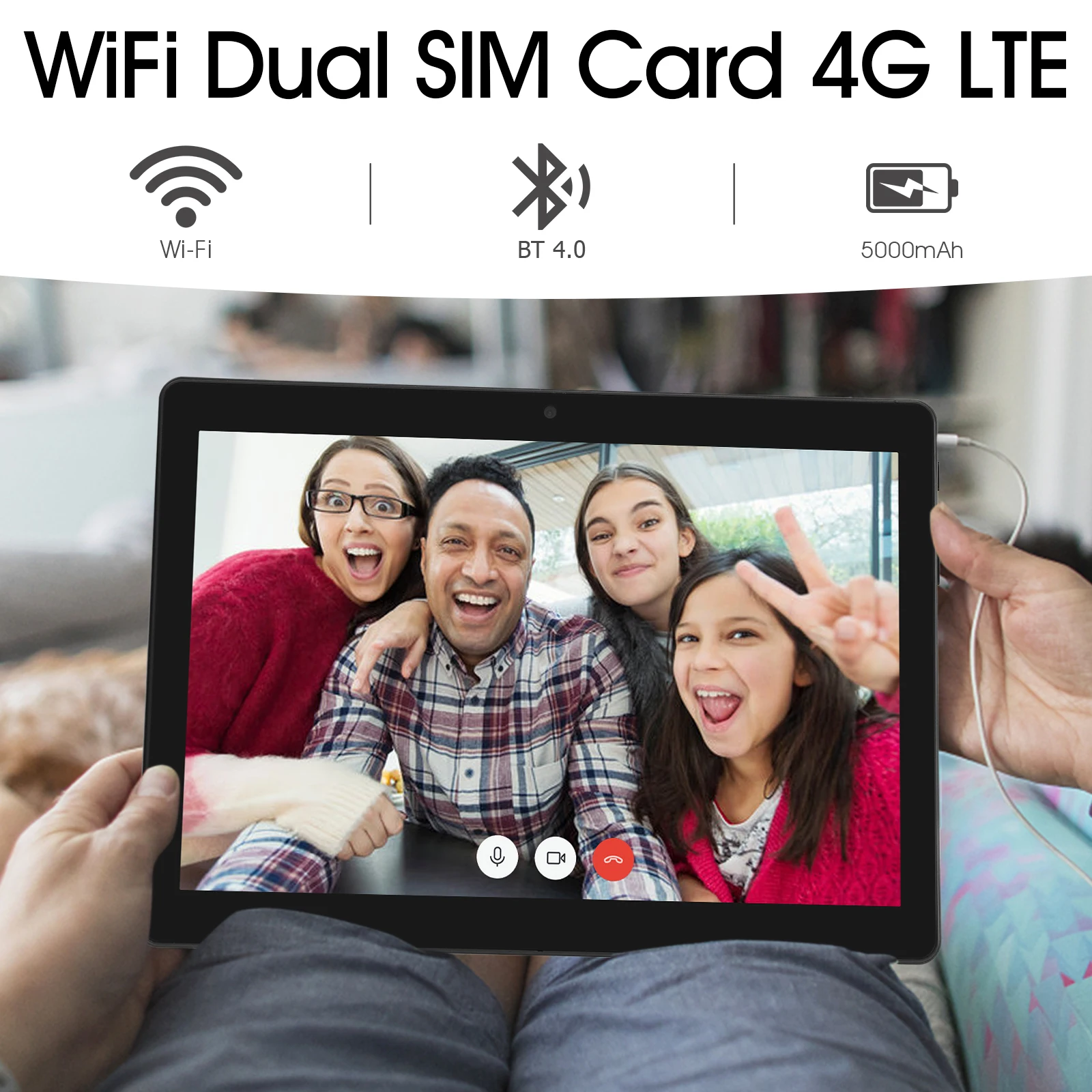 10 Inch Android Tablet, Octa Core Cortex A55, 2GB RAM, 32GB ROM